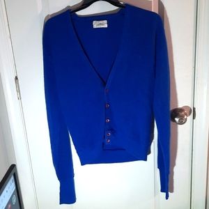 💯👍Christian Dior Sportswear Cardigan🔥🔥 Royal Blue Size M